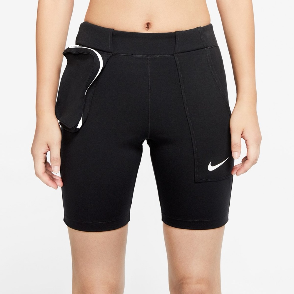 NWT Nike Sportswear Tech Pack Women's Bike Shorts Black CU5785-010